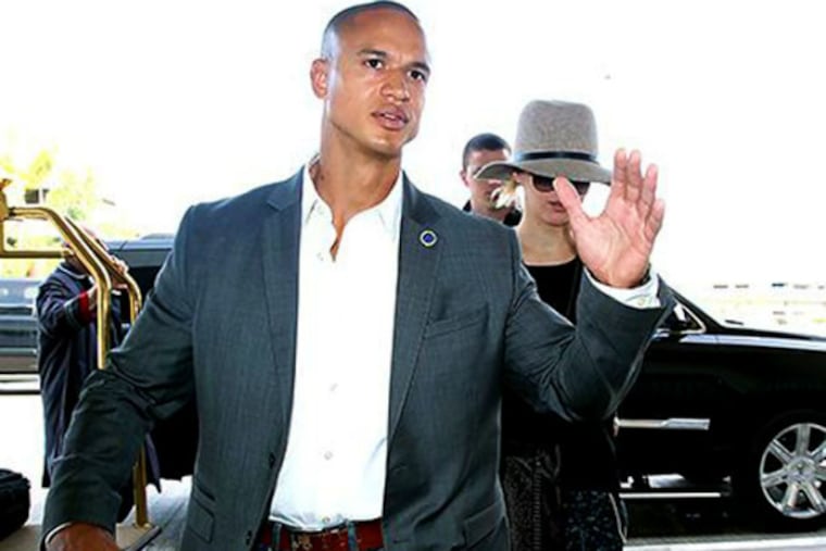 Justin Riblet turned heads, but he was just doing his job.