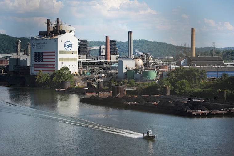 The Clairton Coke Works, a U.S. Steel coking plant in Clairton, Pa.