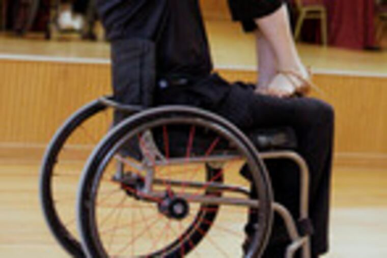 All the right moves: U.S. wheelchair ballroom dance champs Melinda Kremer and Ray Leight started a foundation to promote the activity. They give classes in Phila. and Del.