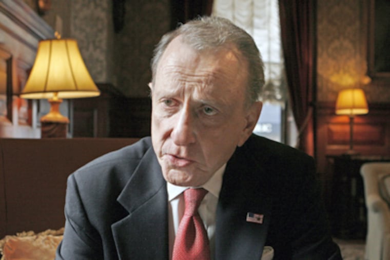 Arlen Specter died Sunday morning of non-Hodgkin's lymphoma at his home in East Falls. (Elizabeth Robertson / Staff Photographer)