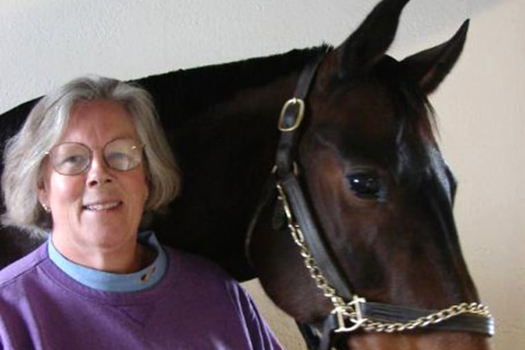 Midge Leitch, one of the first female equine practitioners to become board-certified, served as veterinarian to the U.S. Equestrian Team.