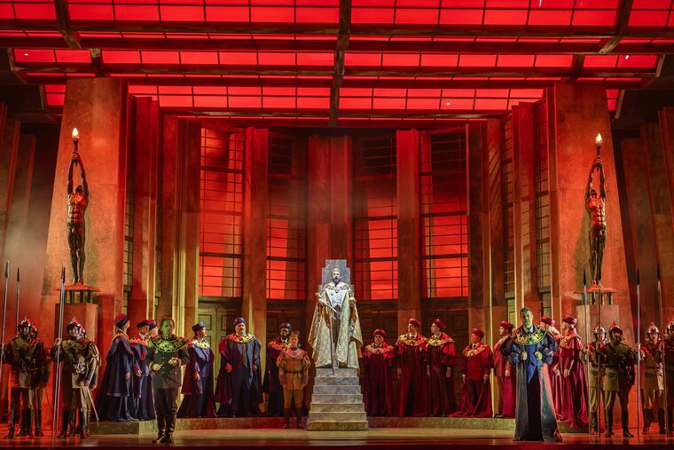 Verdi's Simon Boccangera, pictured here in the production by Opera Royal de Wallonie Liege, will open Opera Philadelphia's 2023-24 season this September.