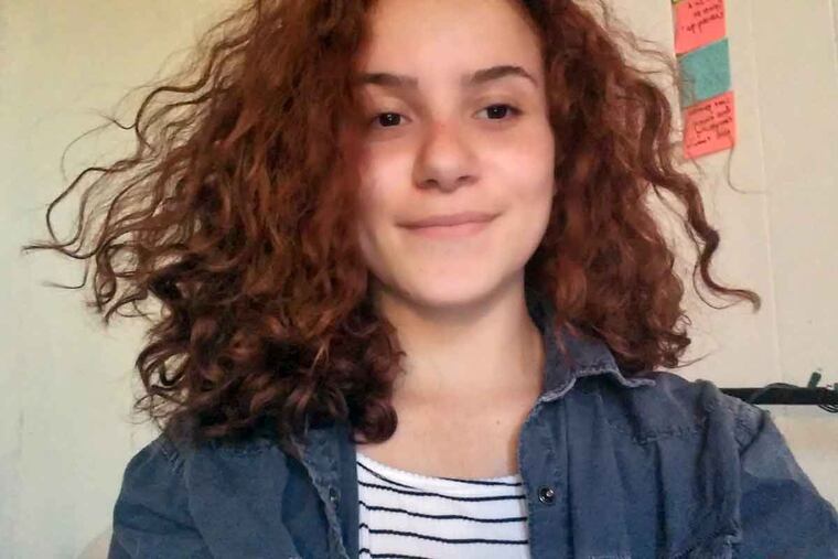 Adrianna Branin, 17, identifies as “gender queer” rather than female or male and believes the school district’s new transgender student policy will help students feel more welcome in school.