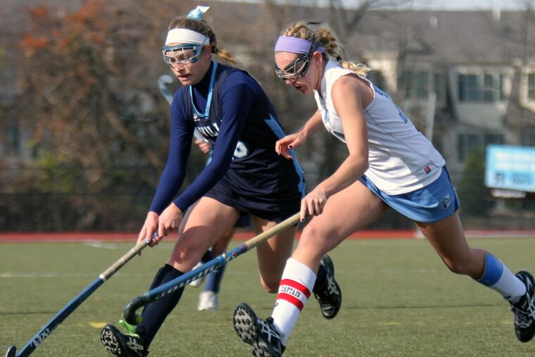 Villa Maria defeated Phoenixville, 2-0, Tuesday in the District 1 Class 2A playoffs. (Lou Rabito / Staff)