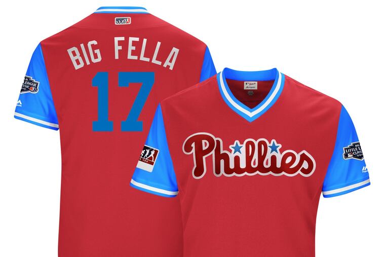 Next weekend, you'll be calling Rhys Hoskins "Big Fella."