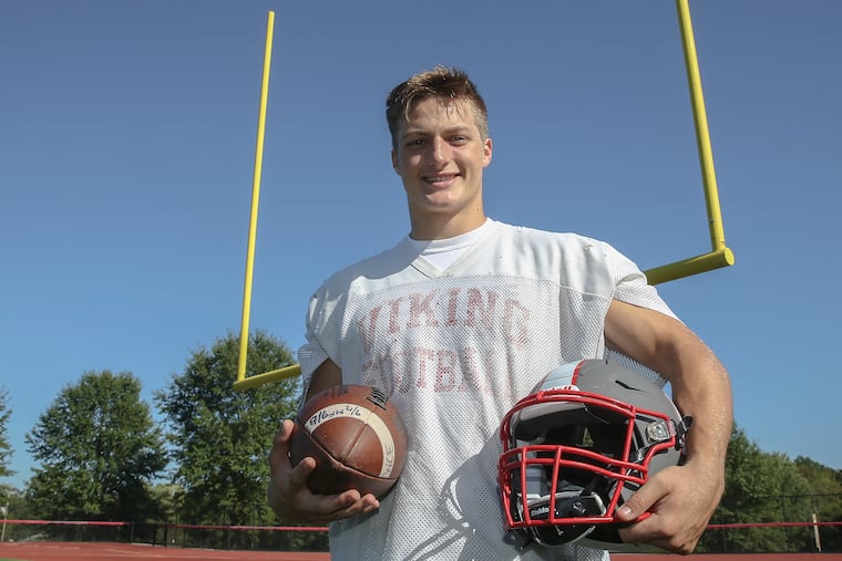 West Chester East senior running back Kyle Cichanowsky is a Bryant recruit who has scored 11 touchdowns in the team's first four games.