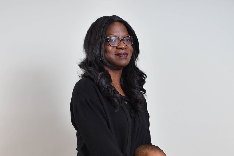 Melissia Baker with her son.