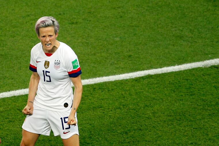 Megan Rapi USWNT advances to semifinals after Megan Rapinoe’s two goals knock ...