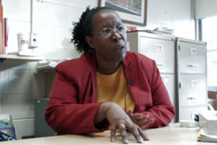 Samuel Powel principal Marguerite Holliday , in explaining the school's success, says it "encourages kids to read, to be creative, to just be interested in their education."