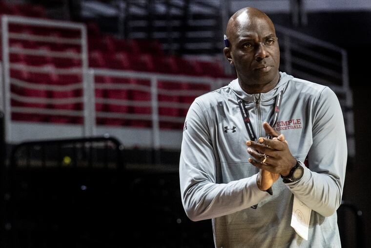 Aaron McKie's first season as Temple's head coach begins Tuesday.