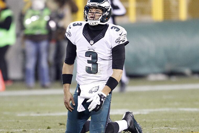 Eagles quarterback Mark Sanchez. (Ron Cortes/Staff Photographer)