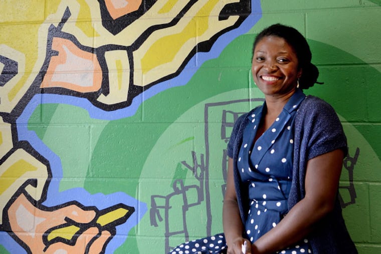 Powel Elementary, led by principal Kimberly Ellerbee,ranked second amongPhilly’s
elementary schools, according to the 2013-14 School Progress Report. ( TOM GRALISH / Staff Photographer )