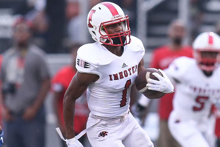 Imhotep running back Tyliek Raynor.