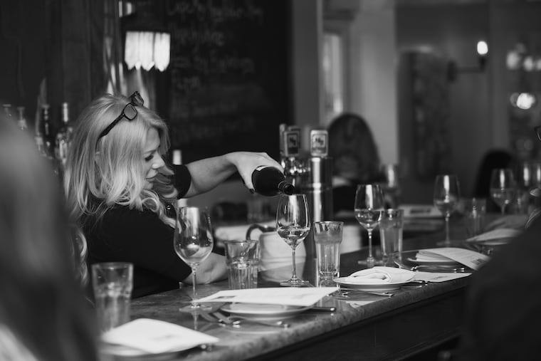 The bar at Le Virtù, 1927 E. Passyunk Ave.