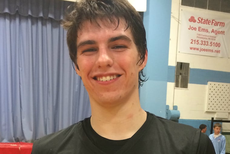 Archbishop Wood's Luke Connaghan.