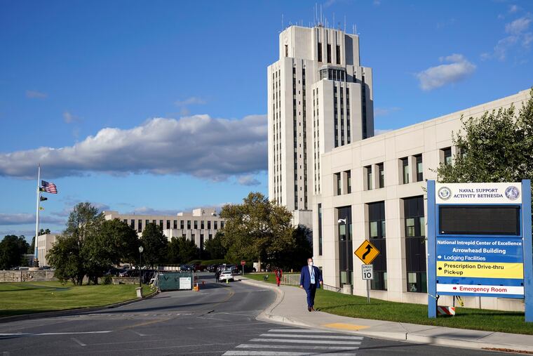 Walter Reed National Military Medical Center, in Bethesda, Md.