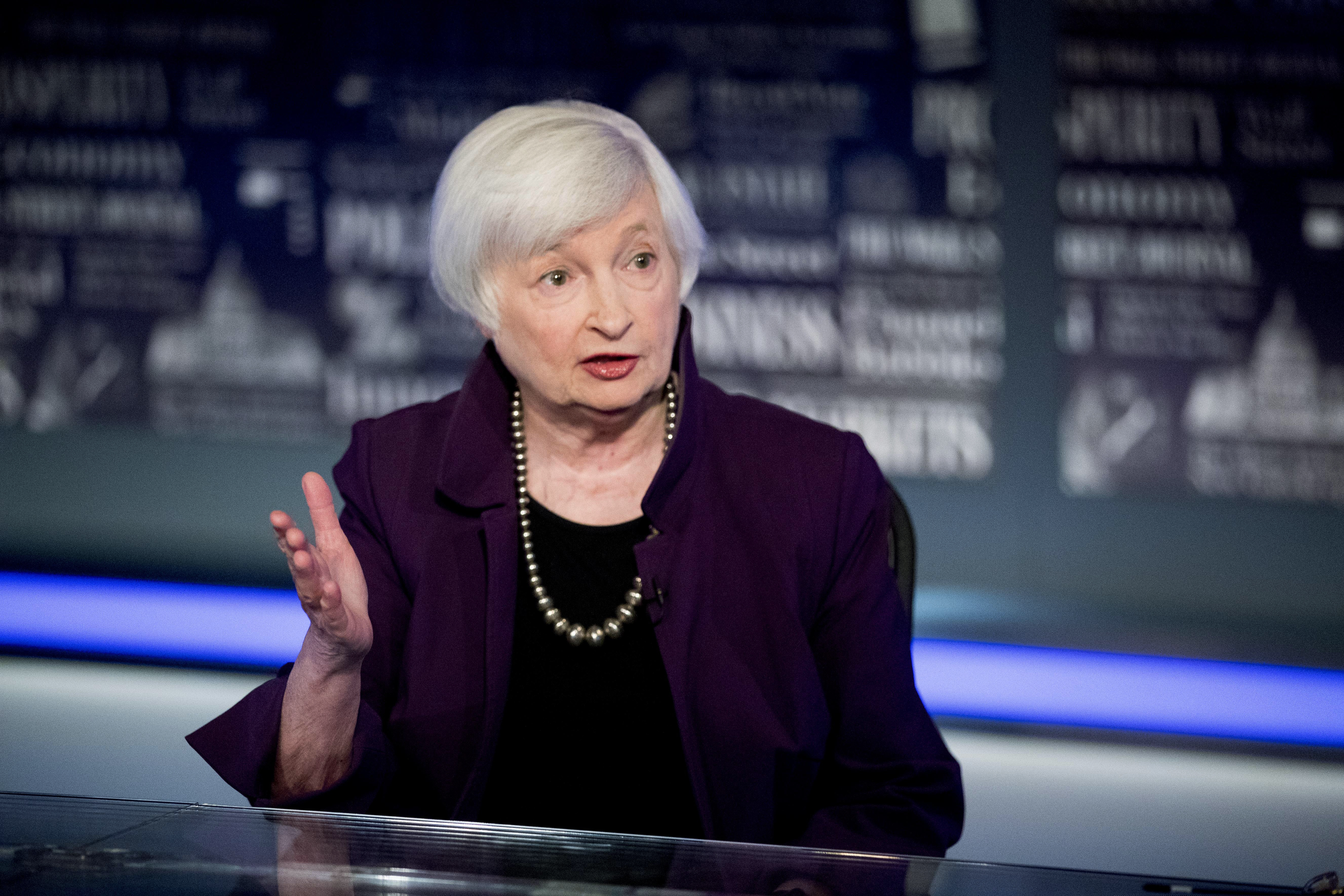 Janet Yellen, shown in August 2019
