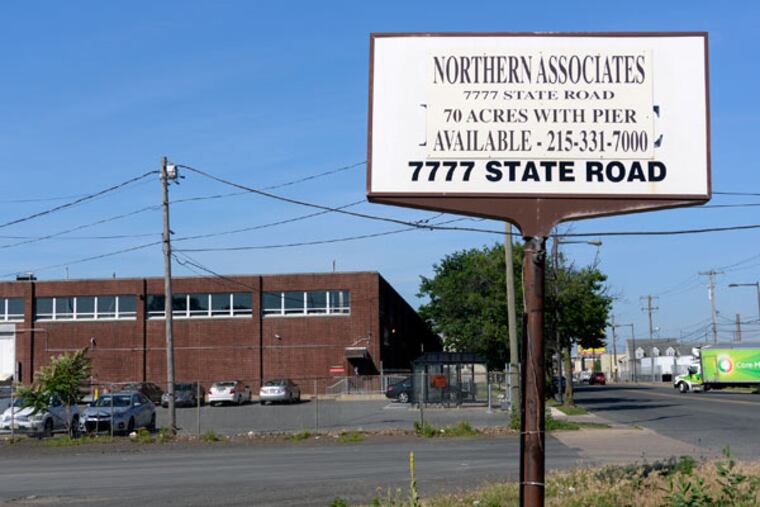 A 58-acre parcel on State Road in the Northeast is where the City of Philadelphia is considering building a prison. Legislation, now off the table, would have allowed the city to negotiate to buy the land. (BEN MIKESELL/Staff Photographer)