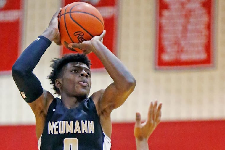 Chris Ings of Neumann-Goretti hopes his best recruiting days are ahead of him.