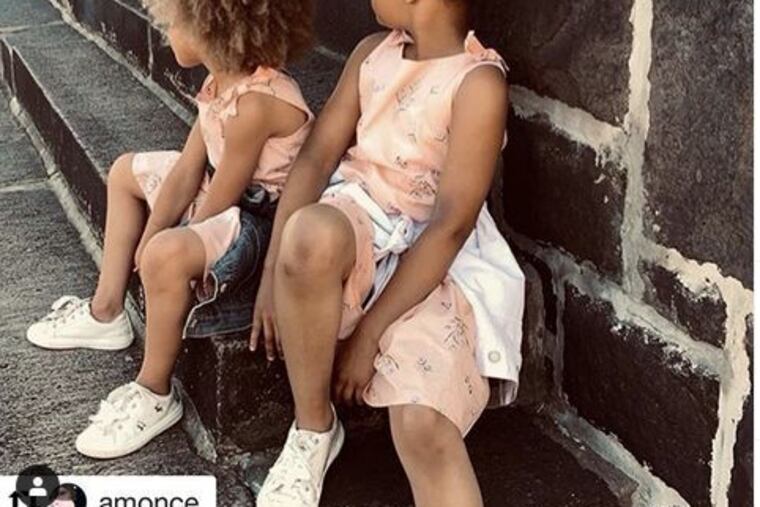 Amanee Abdur-Rahmaan, of Camden, submitted this image of her daughters sitting on the steps of a church in Camden. The photo was the first winner of a social media photo contest, "A New View," which asked Camden residents and visitors to take photos of "something beautiful" in the city. The grand prize winner will be selected in late August.