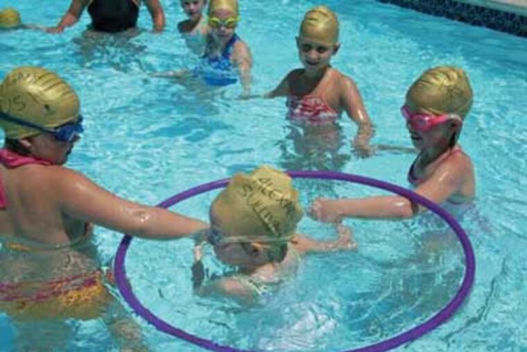 Camp Tweedale has a pool for programs for girls ages 5 to
17, in addition to canoeing and kayaking on Octoraro Reservoir.
(Photo: Girl Scouts of Eastern Pennsylvania)