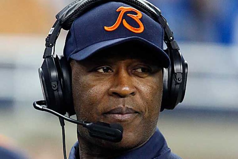 When Jeffrey Lurie talked about the coach he envisioned, many of us got the notion the next coach would likely be youngish. That would not be Lovie Smith. (Duane Burleson/AP file photo)
