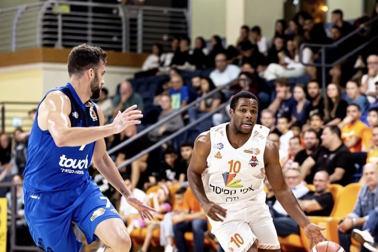 Jared Armstrong is in his third season playing professional basketball in Israel.