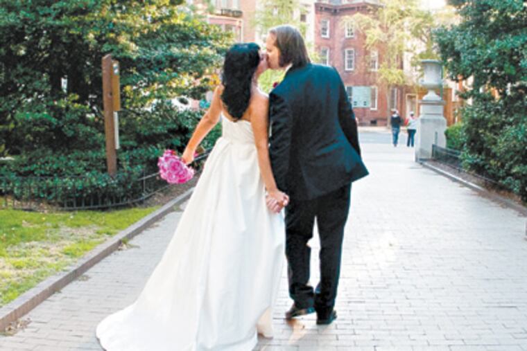 Camille Escobedo and Peter Rydberg were married October 16, 2010 in Philadelphia. (Photos by: Jared Polin Photography)