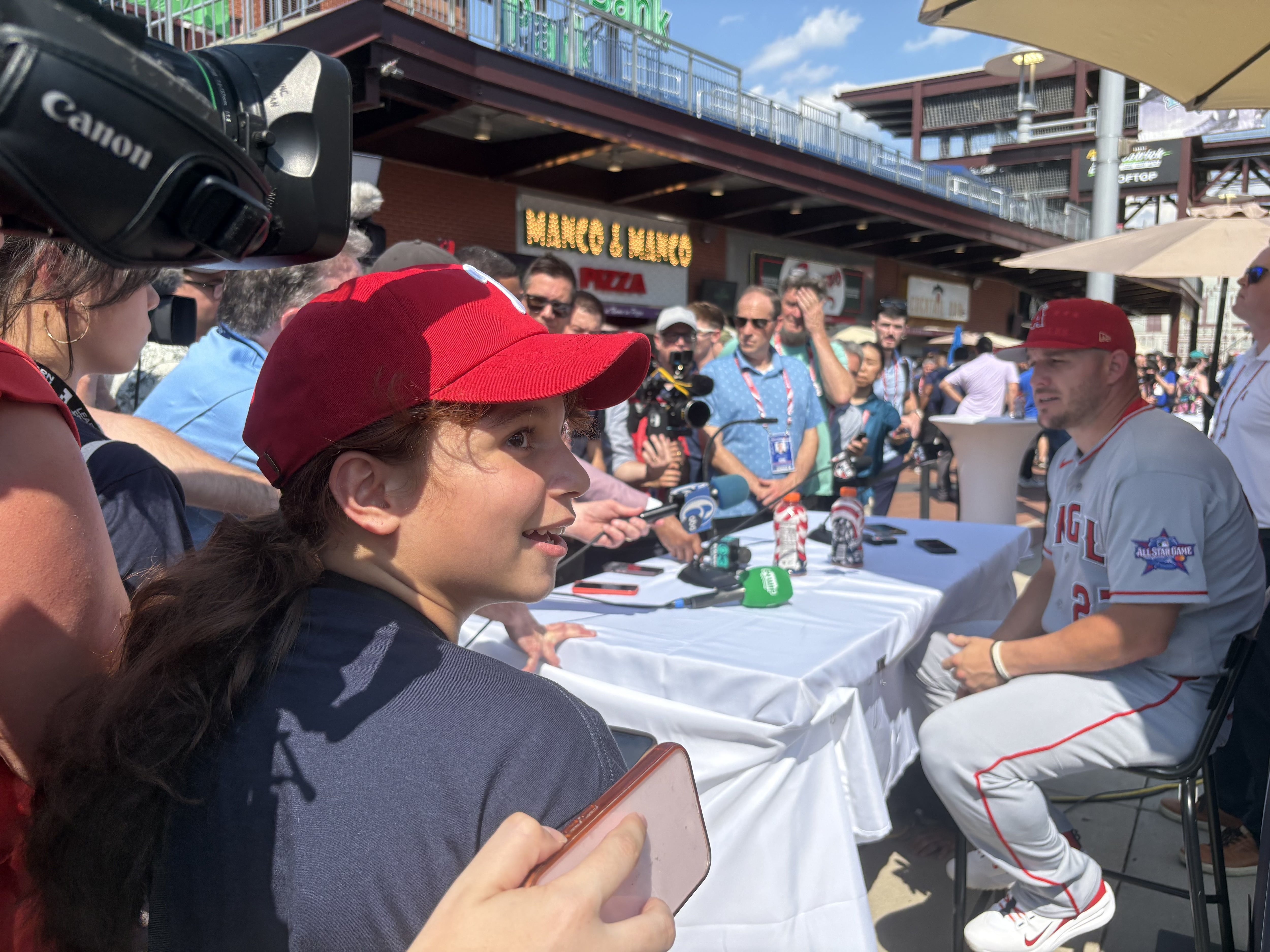 How a 12-year-old Philly girl wound up interviewing baseball’s best players at the All-Star Game