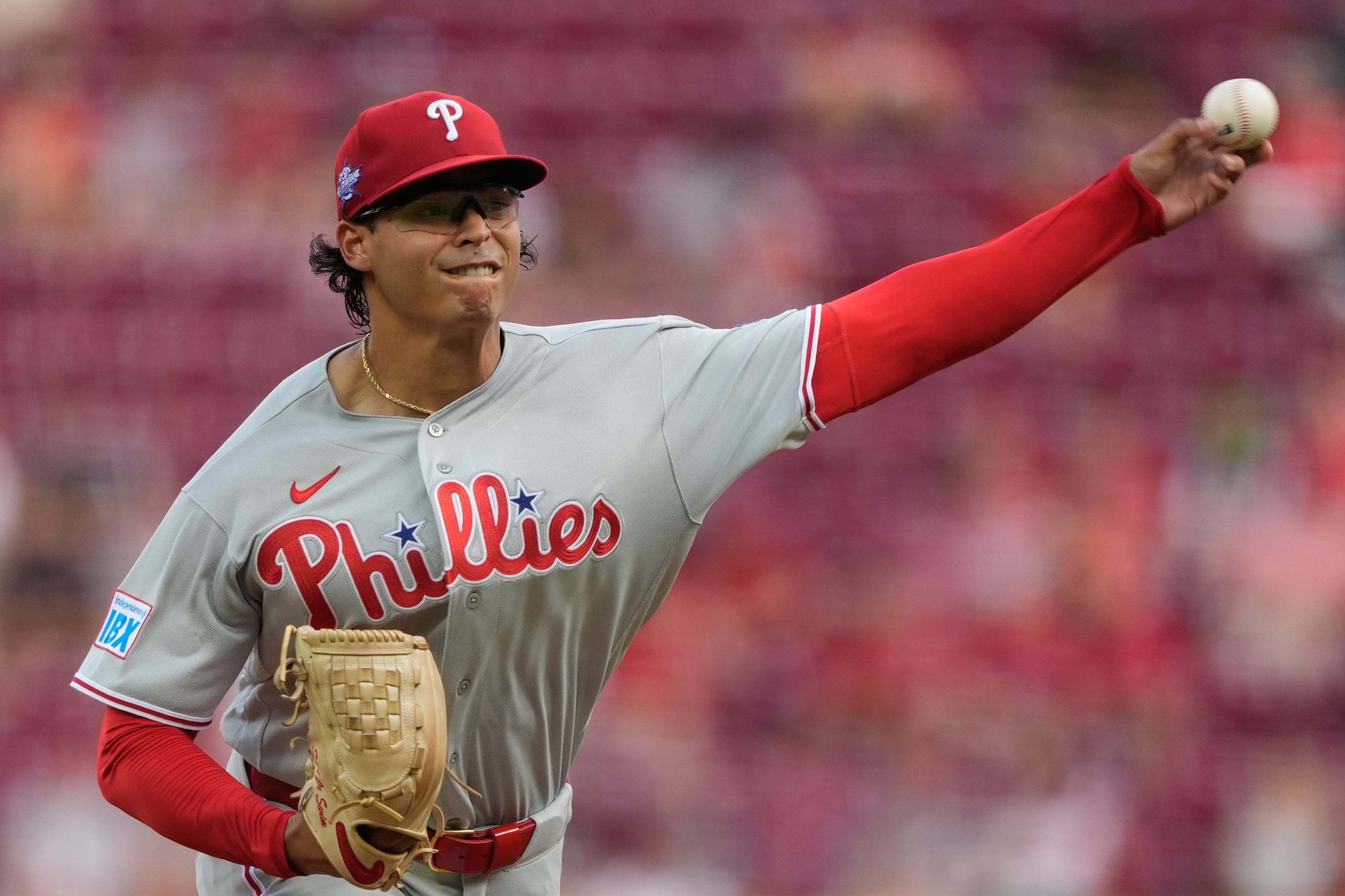 Jesús Luzardo pitches a gem in final start before the All-Star Game in Phillies’ 1-0 win over Reds