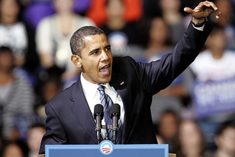 Barack Obama's tax plan would increase federal taxes from 35.9 percent to 55.2 percent on every dollar earned over $250,000. (Steve Helber/AP)