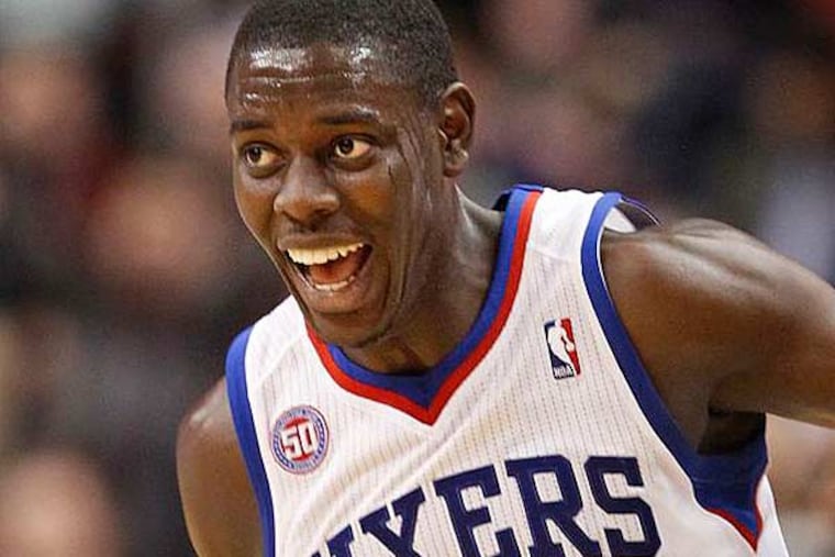 Jrue Holiday was selected to his first all-star game Thursday. (Ron Cortes/Staff Photographer)