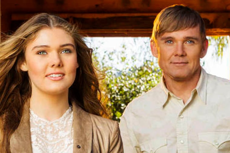 A young girl Willow Johnson (Cambrie Schroder) leaves Malibu for the beautiful Sierra Nevada Mountains in order to find her father Jack Thomas (Ricky Schroder) to potentially create a loving relationship with him.
Cambrie and Ricky Schroder play daughter and father in the Hallmark Movie Channel’s “Our Wild Hearts”