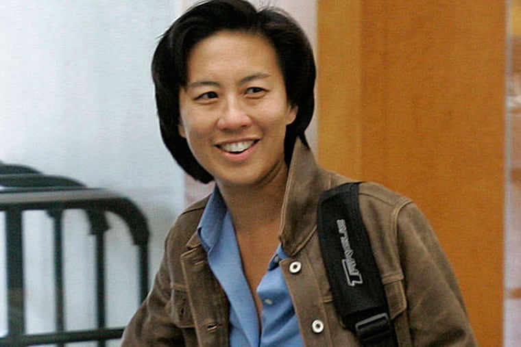 Kim Ng when she was the Los Angeles Dodgers assistant general manager in 2007.