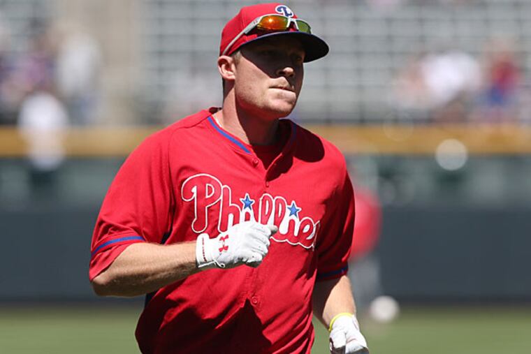 Phillies third baseman Cody Asche. (David Zalubowski/AP)