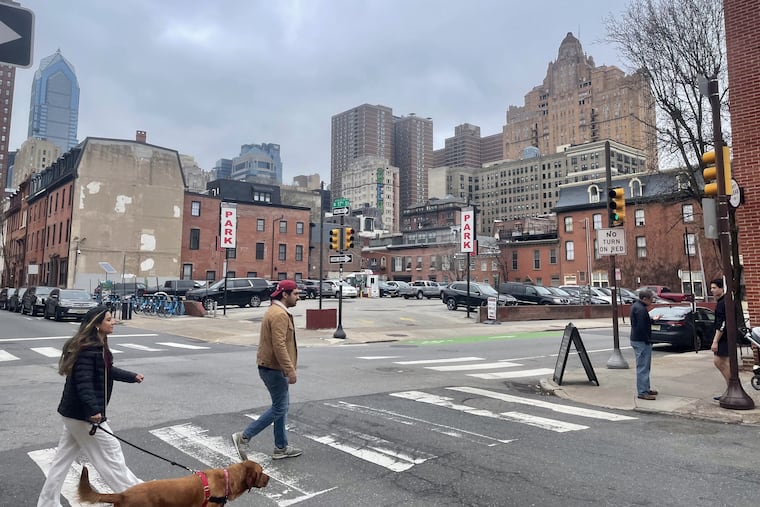 Located two blocks from Rittenhouse Square, this site at 17th and Pine has been used for public parking since the Ulysses S. Grant school was demolished in the 1970s. It's surrounded by some of the most expensive houses in the city.