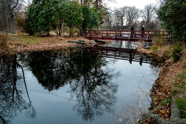 Knight Park in Collingswood on Dec. 8, 2021. For decades, a rumor has swirled in the borough that the park would be sold if the liquor license ban were ever lifted.