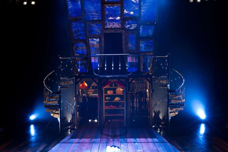 Weaver's lighting design for Arden Theatre's production of "Cyrano" last year. On a whim, he applied for the job of artistic director of the Flashpoint Theater Company.