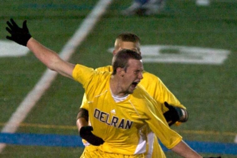 Delran's Bobby Allibone made the first team as a sweeper. He helped the Bears record nine shutouts this season.