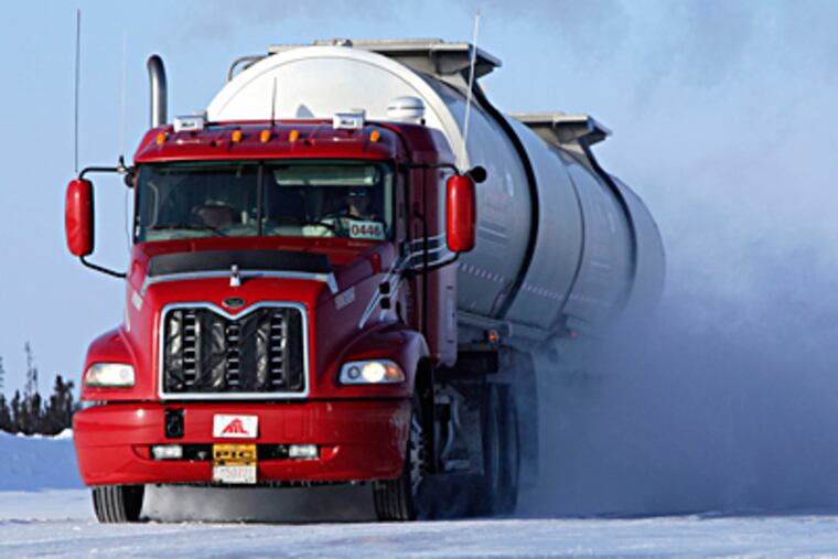 "Ice Road Truckers," introduced in 2007, hauled the History Channel to a whole new audience. KEN WORONER / History Channel, File