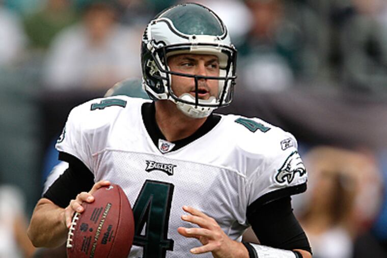 Kevin Kolb drew some attention last season when he started for then-injured Donovan McNabb. ( David Maialetti / Staff Photographer )