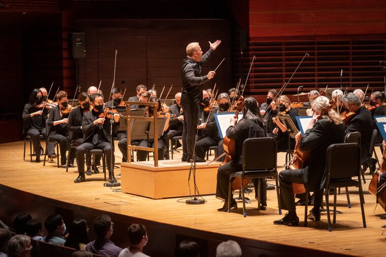 Yannick Nézet-Séguin, the Philadelphia Orchestra perform Beethoven Symphony No. 9 at the Kimmel Center in June.