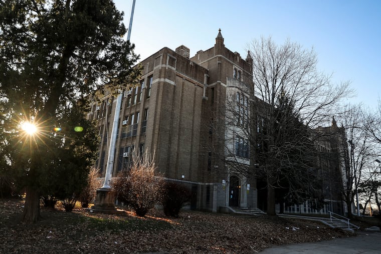 Carnell Elementary in Philadelphia, Pa. on Friday, Dec. 20, 2019. The school was closed because of asbestos.