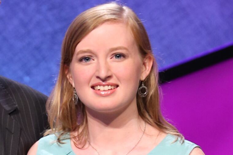 Princeton student Terry O'Shea, who won Jeopardy!'s college championship, was a first-round winner in the Tournament of Champions on Nov. 13, 2014.