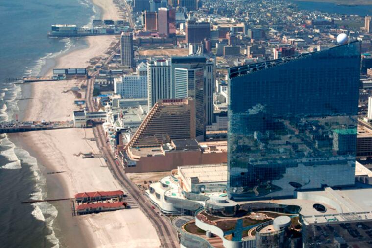 Casinos on the Atlantic City Boardwalk. (File Photo / Staff)