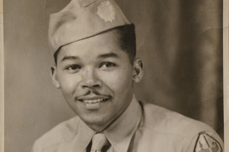 Family handout photo of Pvt. Nelson Henry, who was discharged from the Army in 1945. Now 95, he is fighting to have his discharge changed to honorable status.