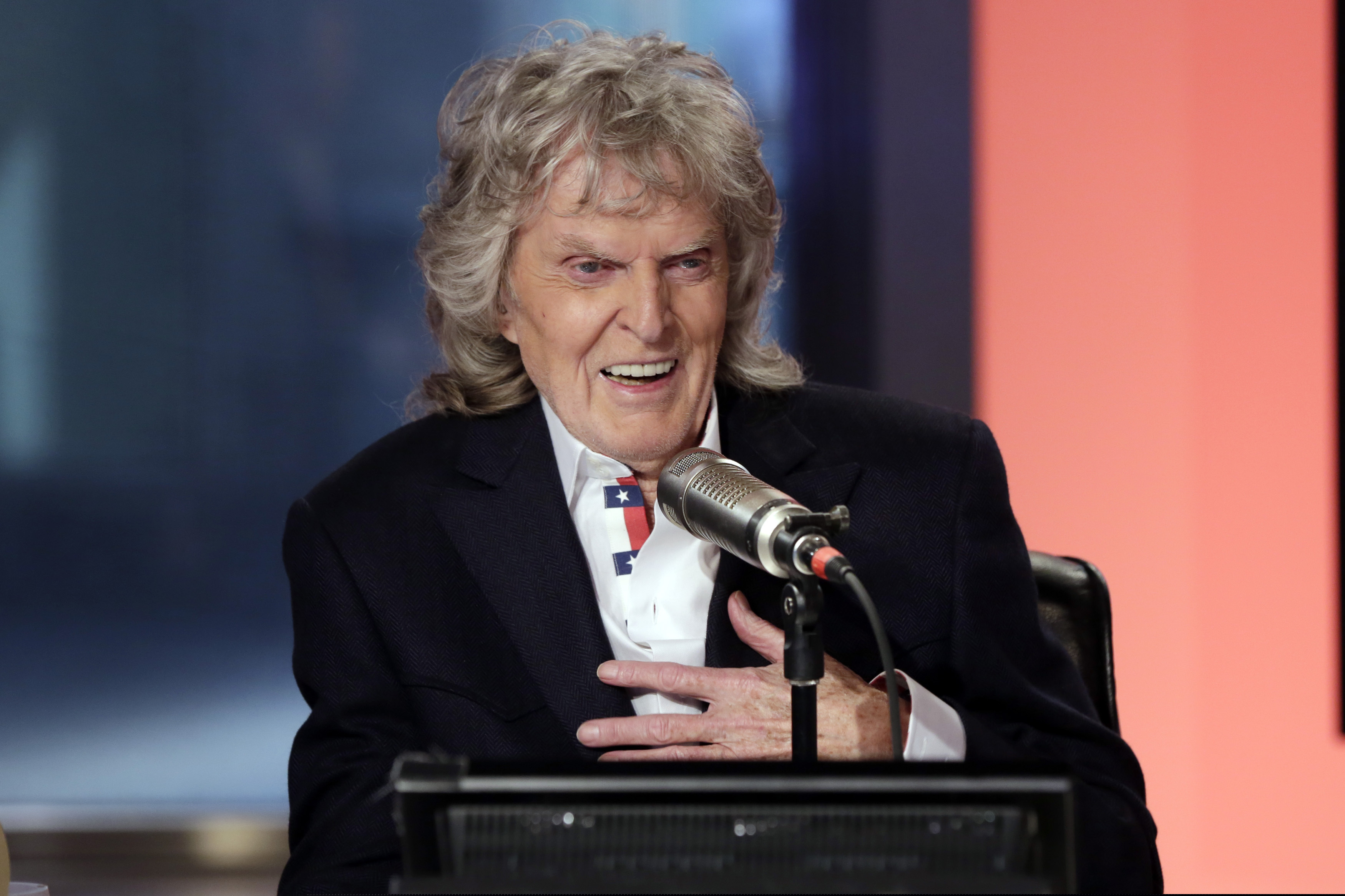 Radio personality Don Imus in 2015.