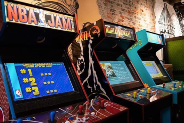 Dudley's Joystick Den is in Tired Hands' General Store in Ardmore.