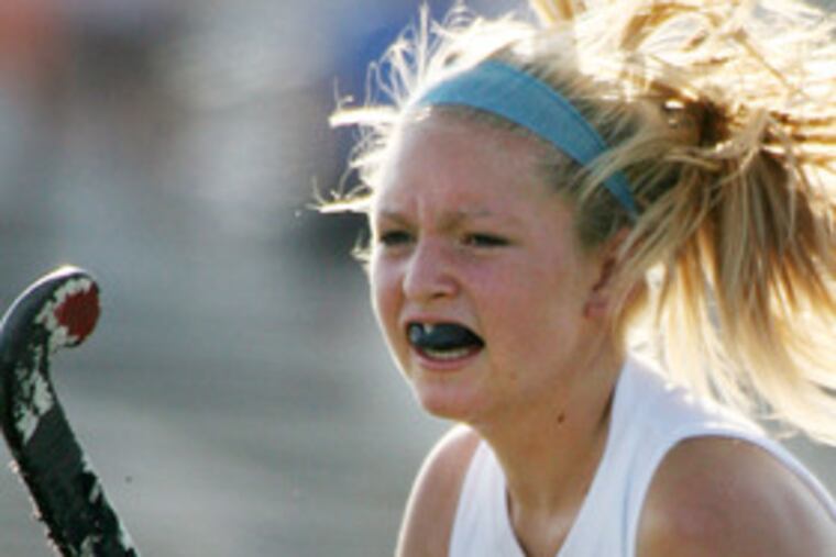 Eastern's Gabby Kozlowski got the Vikings off to a good start, scoring two first-half goals in the win over West Essex.