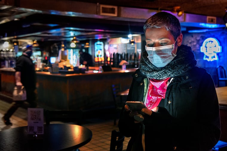 Danielle Renzulli, owner of 12 Steps Down in South Philadelphia, maintains the bar's Instagram account.